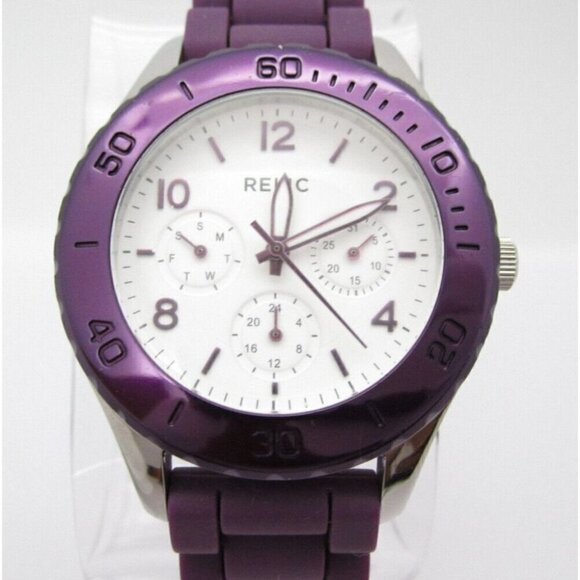 New Women's Relic 50m WR Analog 40mm Dial Day Date Causal Round Watch (D939) - Picture 1 of 12